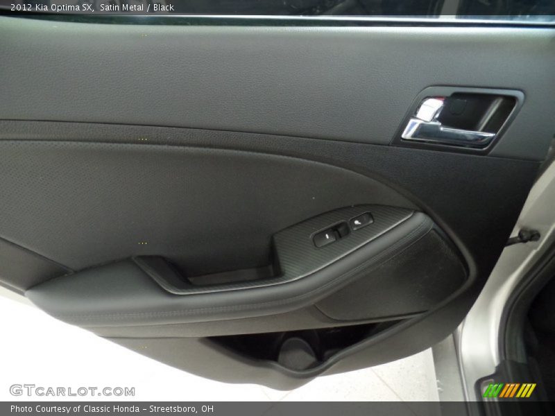 Satin Metal / Black 2012 Kia Optima SX