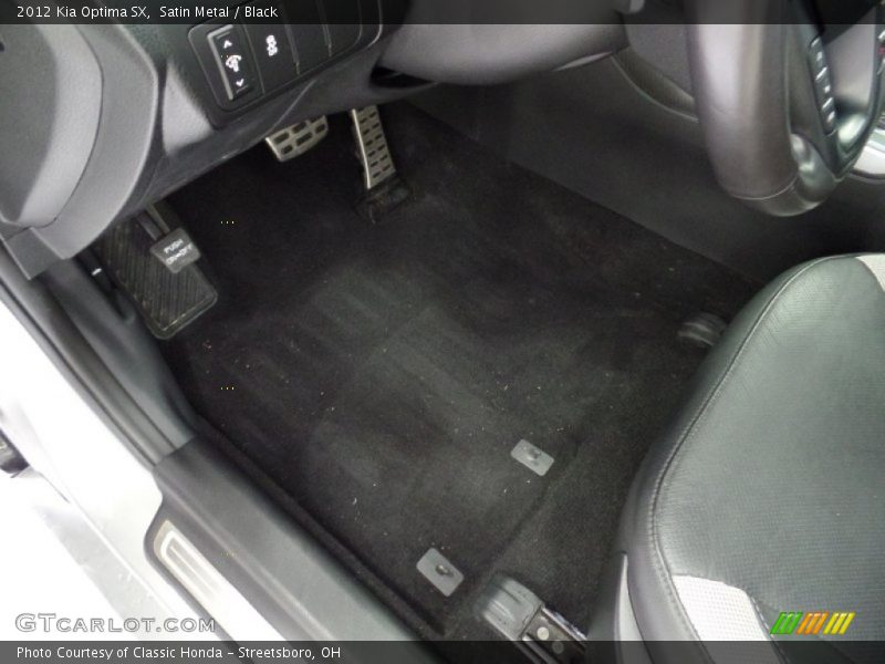 Satin Metal / Black 2012 Kia Optima SX