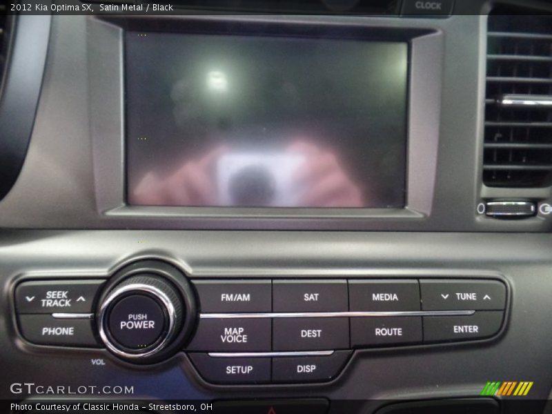 Satin Metal / Black 2012 Kia Optima SX