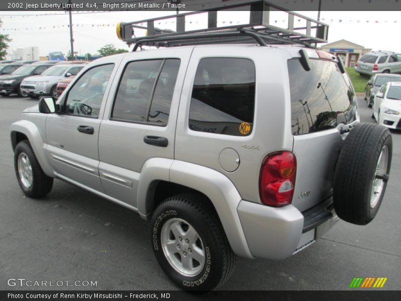 Bright Silver Metallic / Taupe 2002 Jeep Liberty Limited 4x4