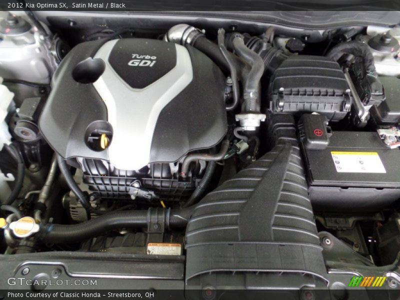 Satin Metal / Black 2012 Kia Optima SX