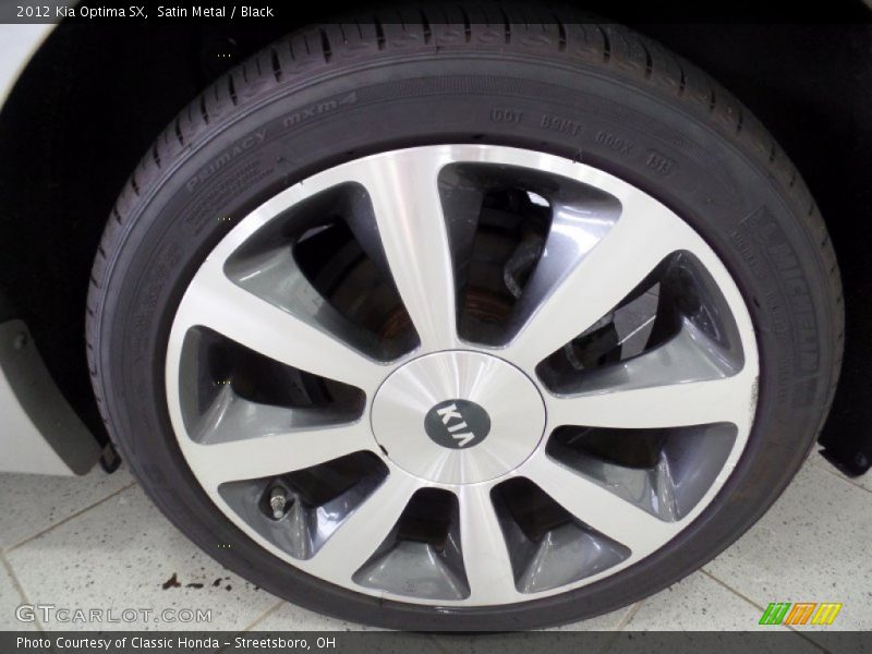 Satin Metal / Black 2012 Kia Optima SX