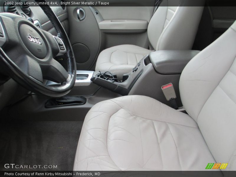 Bright Silver Metallic / Taupe 2002 Jeep Liberty Limited 4x4