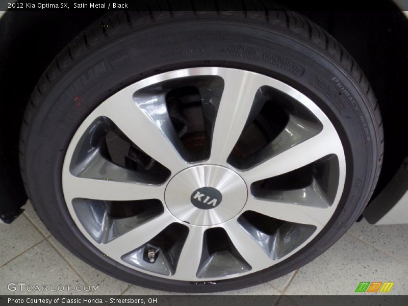 Satin Metal / Black 2012 Kia Optima SX