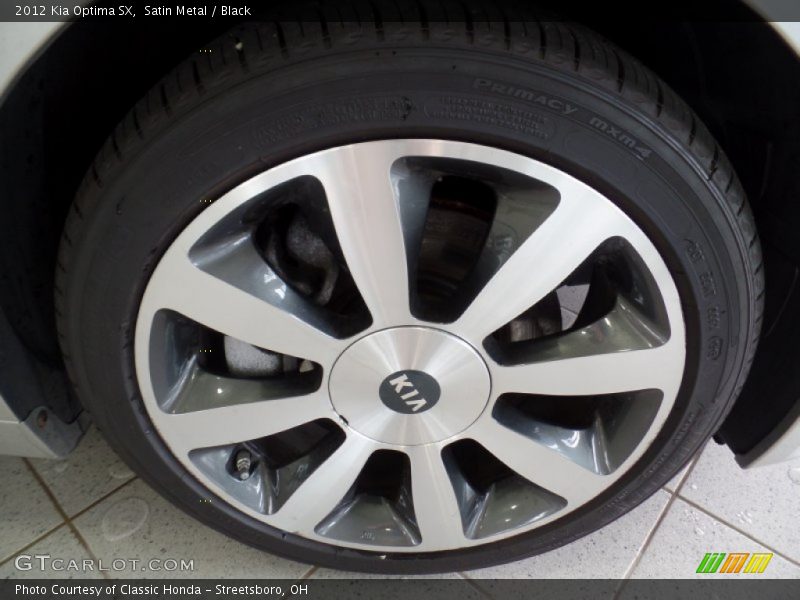 Satin Metal / Black 2012 Kia Optima SX