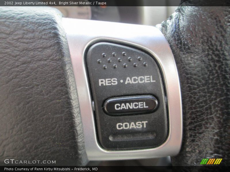 Bright Silver Metallic / Taupe 2002 Jeep Liberty Limited 4x4