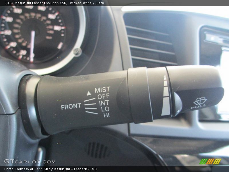 Controls of 2014 Lancer Evolution GSR