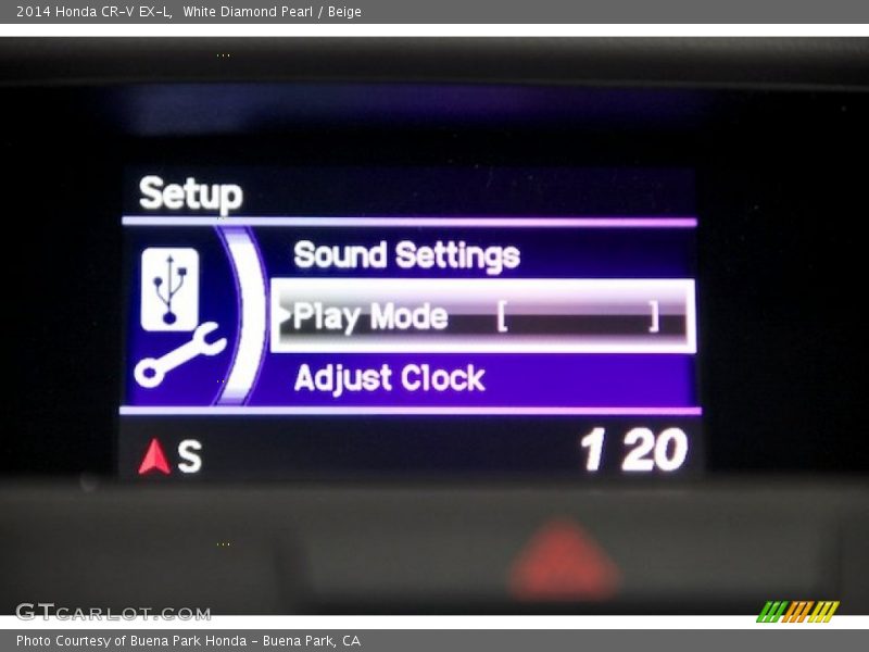 White Diamond Pearl / Beige 2014 Honda CR-V EX-L