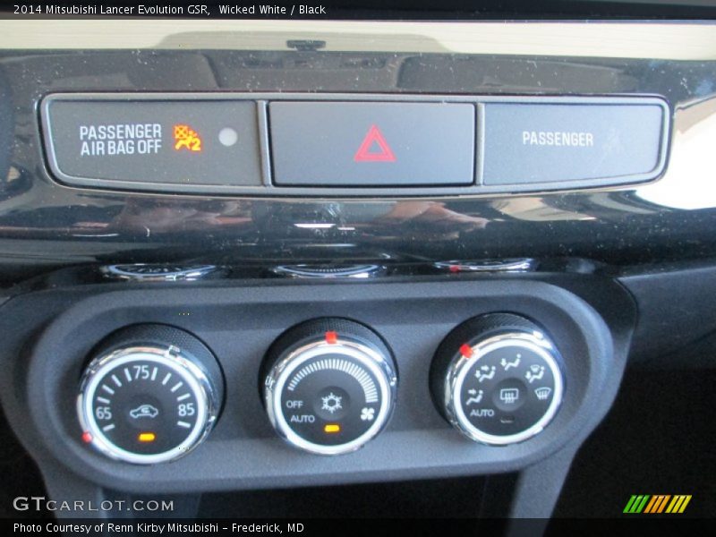 Controls of 2014 Lancer Evolution GSR