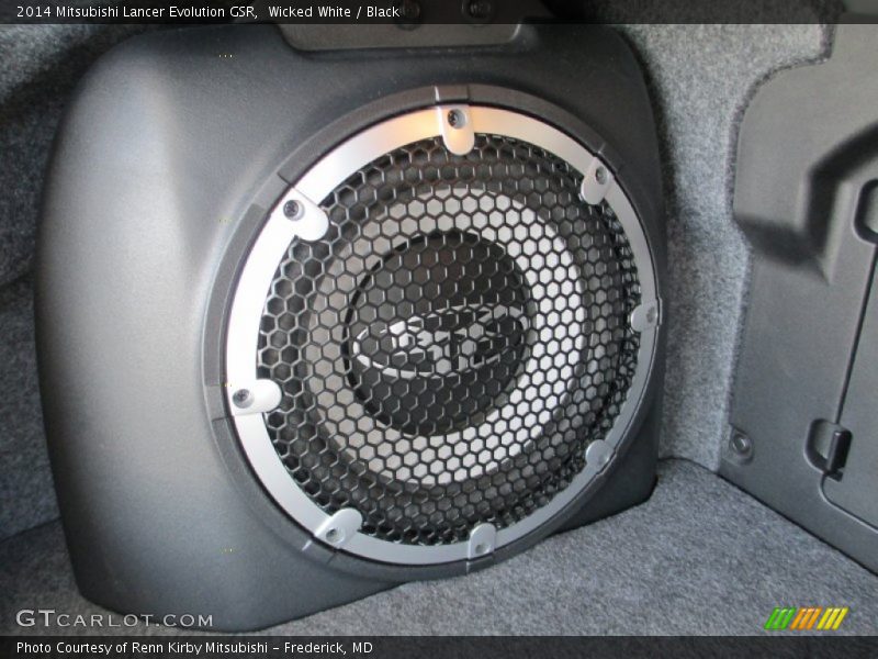 Audio System of 2014 Lancer Evolution GSR