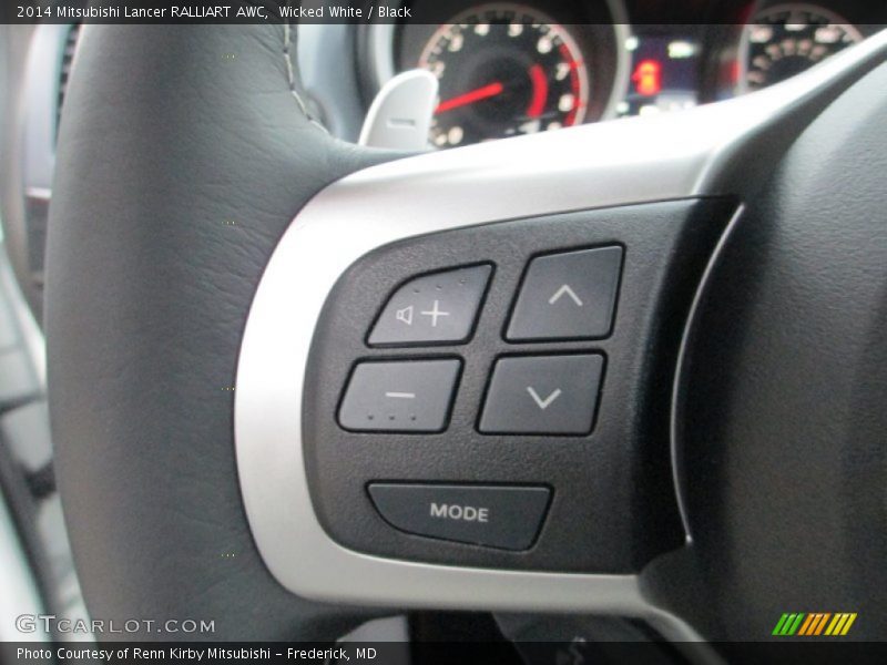 Controls of 2014 Lancer RALLIART AWC