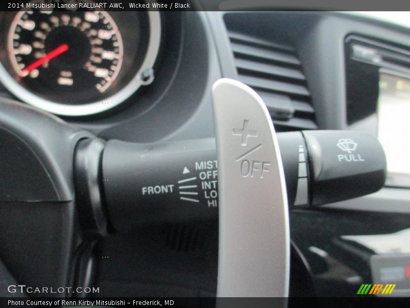 Controls of 2014 Lancer RALLIART AWC