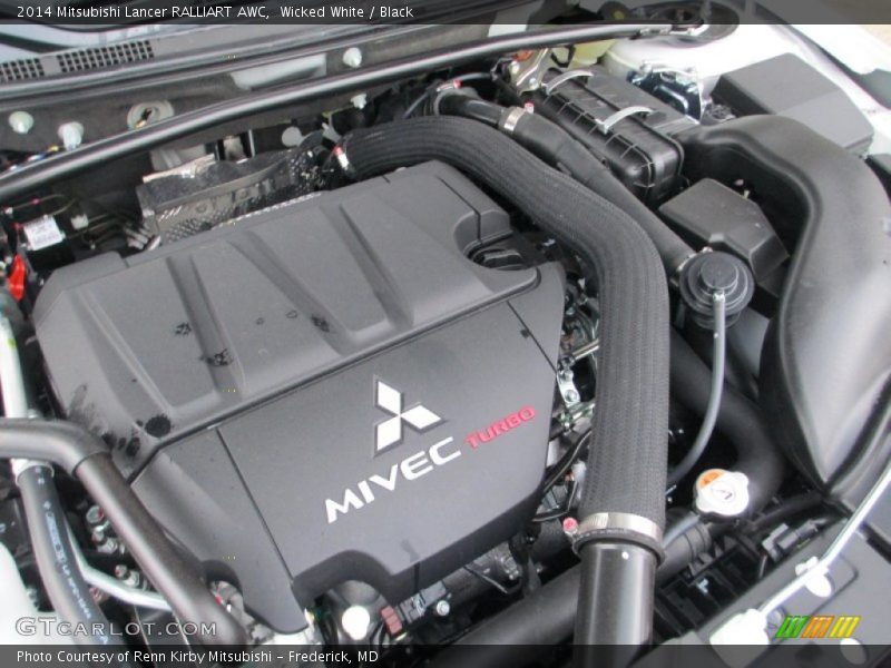  2014 Lancer RALLIART AWC Engine - 2.0 Liter Turbocharged DOHC 16-Valve MIVEC 4 Cylinder
