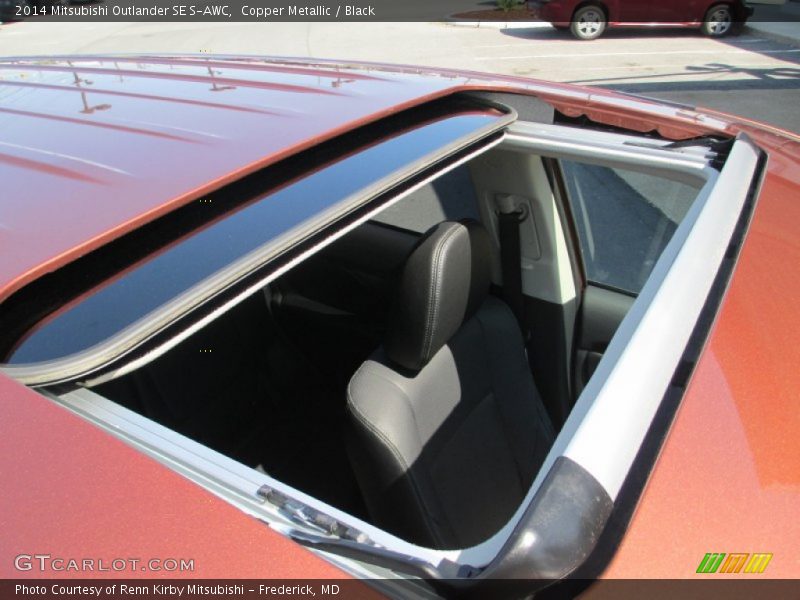 Copper Metallic / Black 2014 Mitsubishi Outlander SE S-AWC