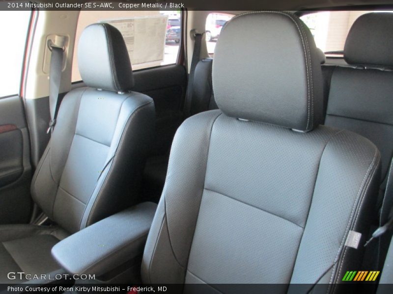 Copper Metallic / Black 2014 Mitsubishi Outlander SE S-AWC
