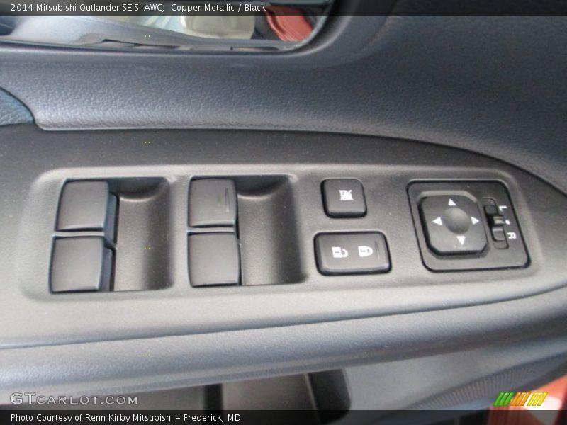 Copper Metallic / Black 2014 Mitsubishi Outlander SE S-AWC