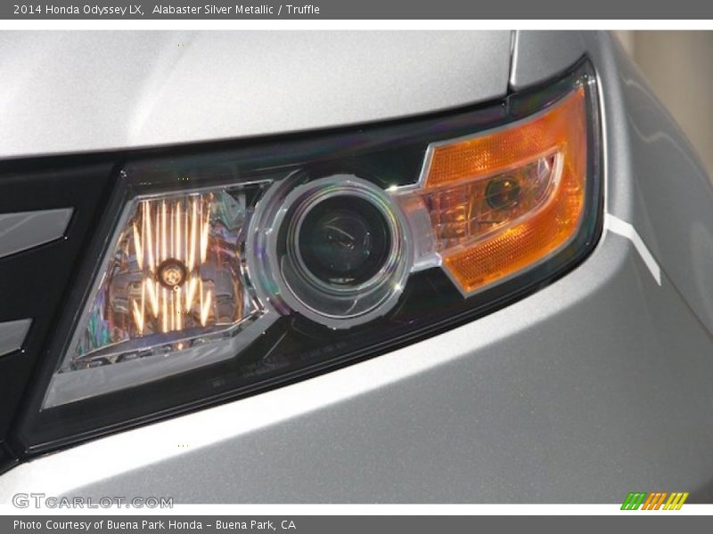 Alabaster Silver Metallic / Truffle 2014 Honda Odyssey LX