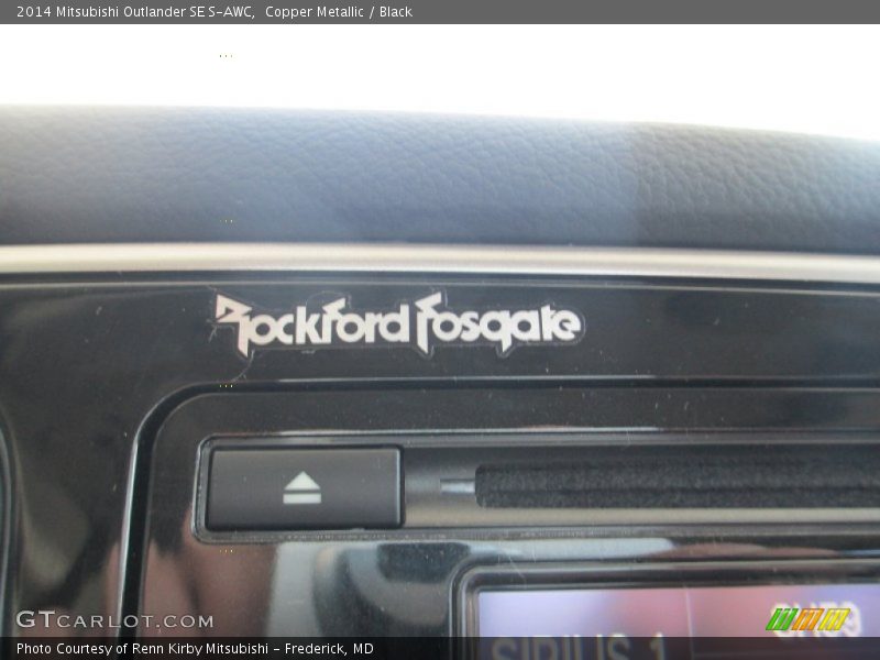 Copper Metallic / Black 2014 Mitsubishi Outlander SE S-AWC