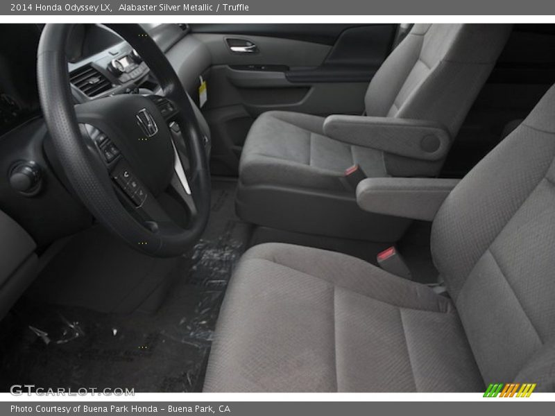 Alabaster Silver Metallic / Truffle 2014 Honda Odyssey LX