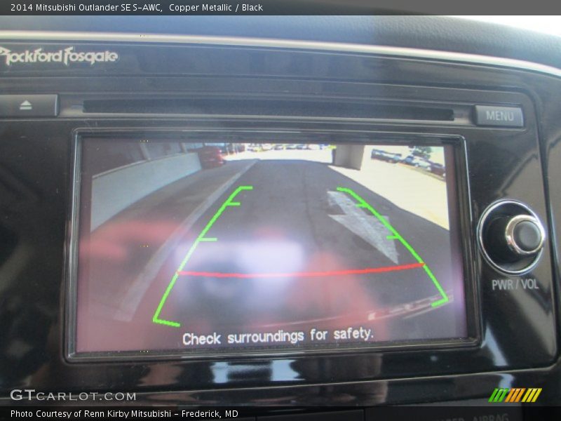 Copper Metallic / Black 2014 Mitsubishi Outlander SE S-AWC