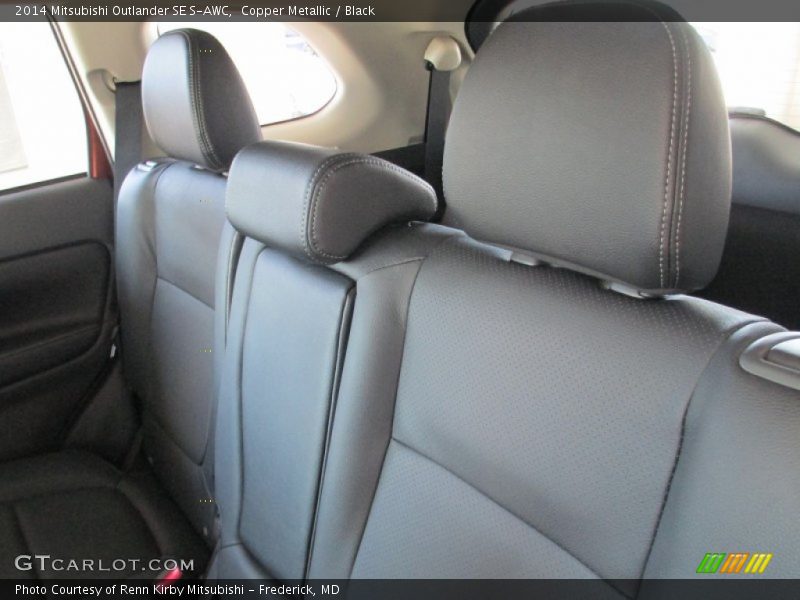 Copper Metallic / Black 2014 Mitsubishi Outlander SE S-AWC