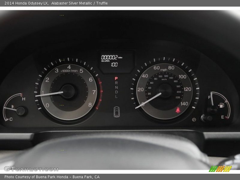 Alabaster Silver Metallic / Truffle 2014 Honda Odyssey LX