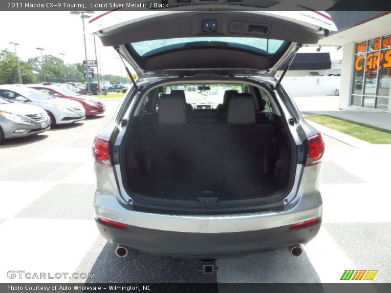 Liquid Silver Metallic / Black 2013 Mazda CX-9 Touring