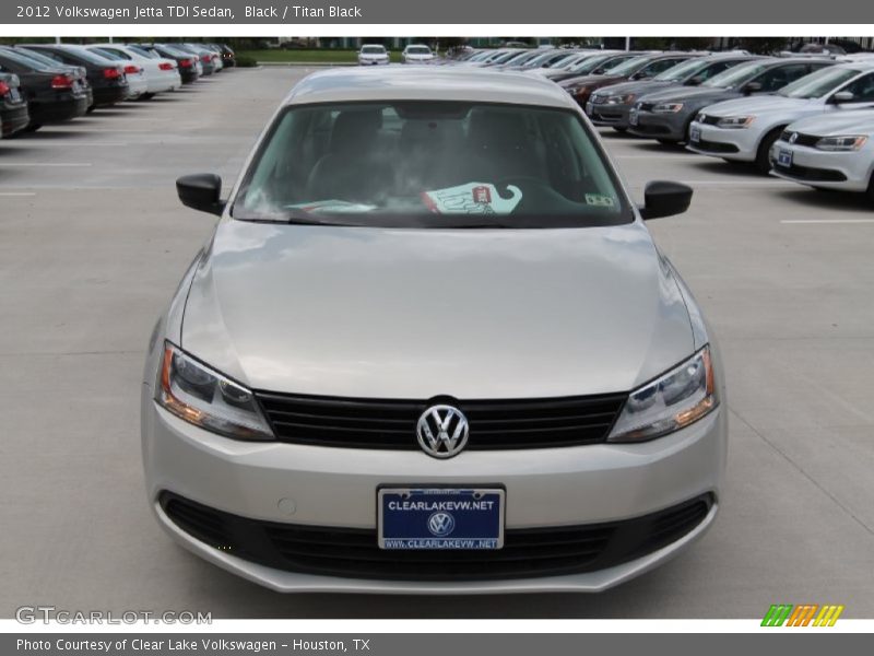 Black / Titan Black 2012 Volkswagen Jetta TDI Sedan
