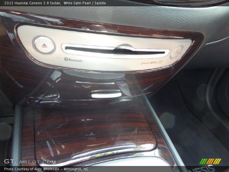 White Satin Pearl / Saddle 2013 Hyundai Genesis 3.8 Sedan