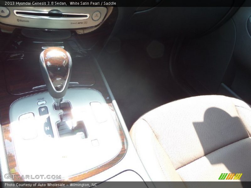 White Satin Pearl / Saddle 2013 Hyundai Genesis 3.8 Sedan