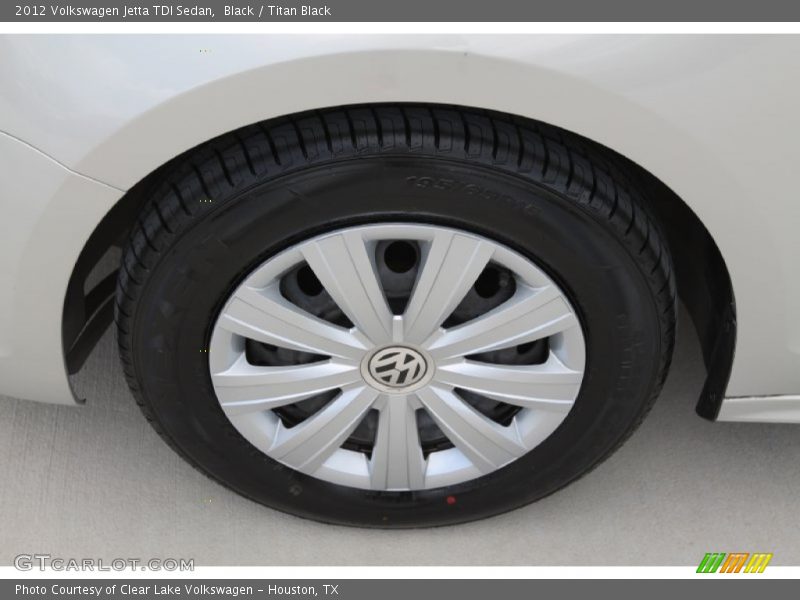 Black / Titan Black 2012 Volkswagen Jetta TDI Sedan