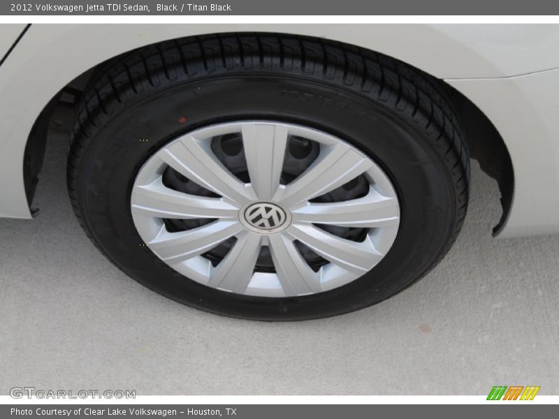 Black / Titan Black 2012 Volkswagen Jetta TDI Sedan