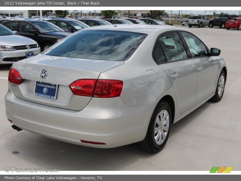 Black / Titan Black 2012 Volkswagen Jetta TDI Sedan
