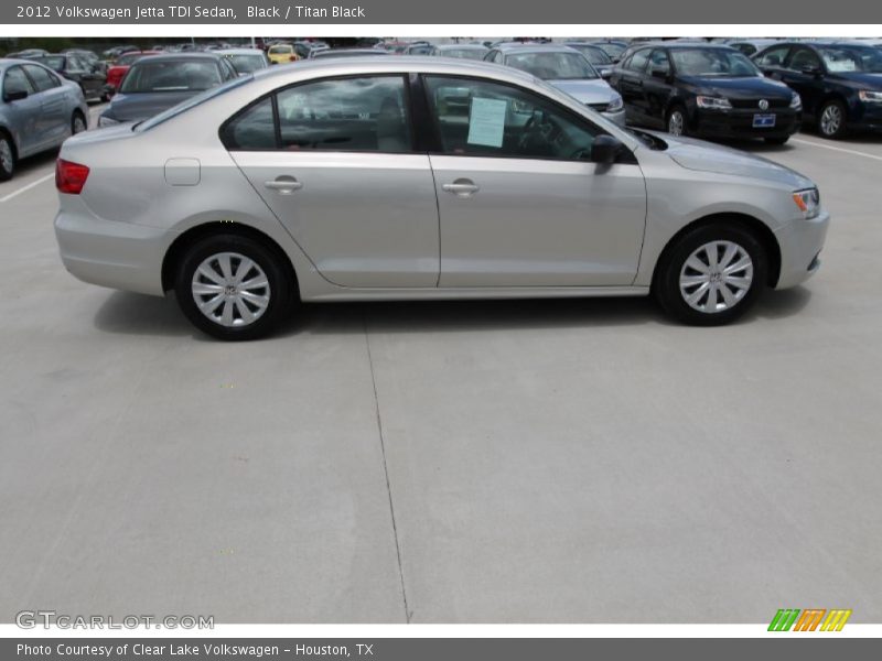 Black / Titan Black 2012 Volkswagen Jetta TDI Sedan