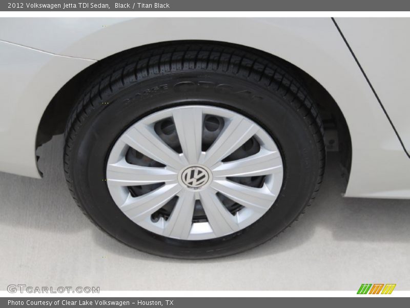 Black / Titan Black 2012 Volkswagen Jetta TDI Sedan