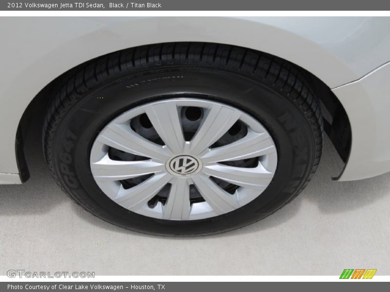 Black / Titan Black 2012 Volkswagen Jetta TDI Sedan