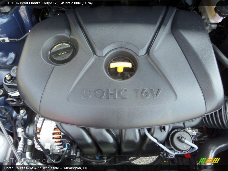 Atlantic Blue / Gray 2013 Hyundai Elantra Coupe GS