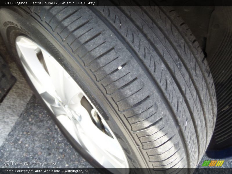 Atlantic Blue / Gray 2013 Hyundai Elantra Coupe GS