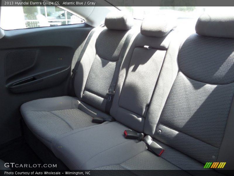 Atlantic Blue / Gray 2013 Hyundai Elantra Coupe GS