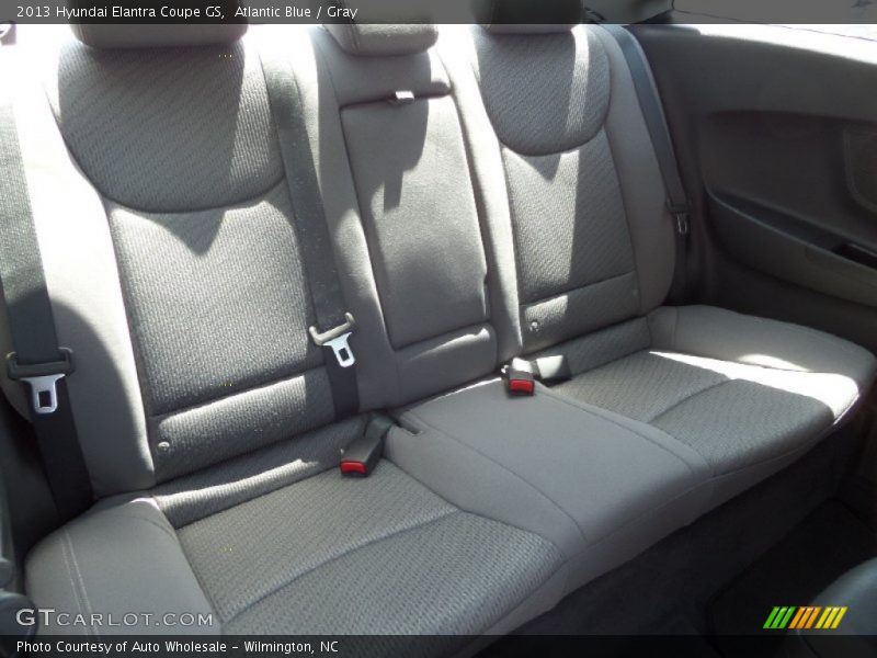 Atlantic Blue / Gray 2013 Hyundai Elantra Coupe GS