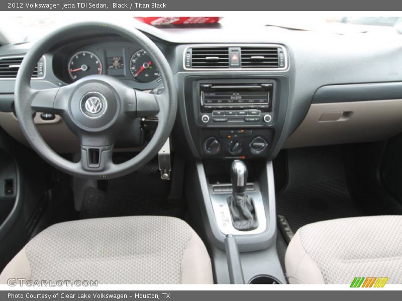 Black / Titan Black 2012 Volkswagen Jetta TDI Sedan