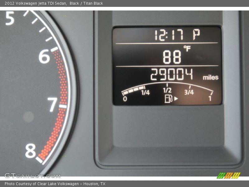 Black / Titan Black 2012 Volkswagen Jetta TDI Sedan