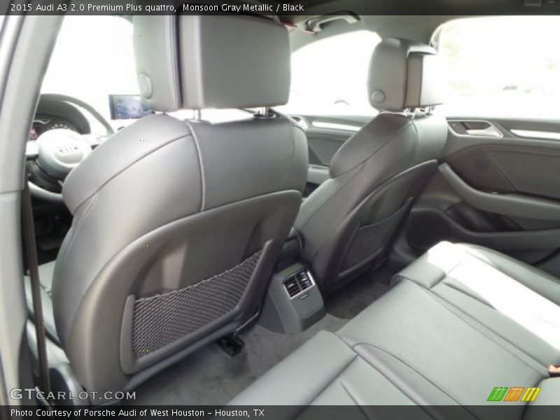 Rear Seat of 2015 A3 2.0 Premium Plus quattro