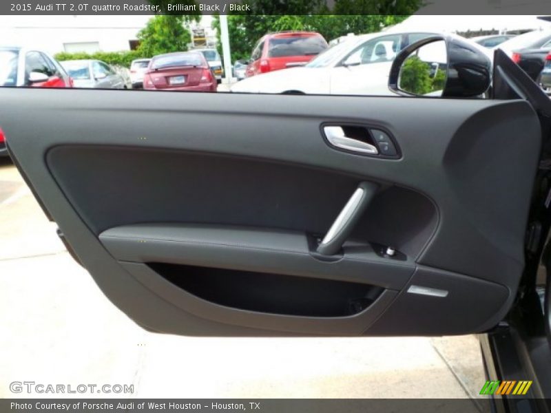 Brilliant Black / Black 2015 Audi TT 2.0T quattro Roadster