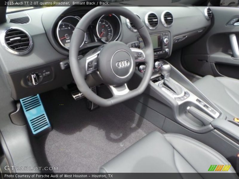 Black Interior - 2015 TT 2.0T quattro Roadster 