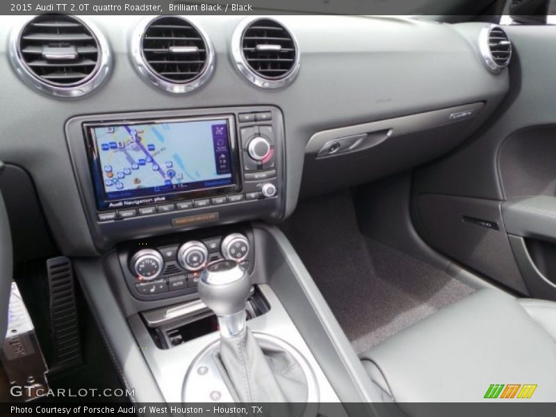 Brilliant Black / Black 2015 Audi TT 2.0T quattro Roadster