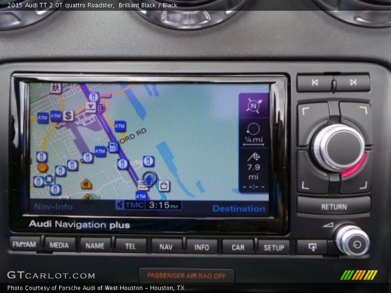 Navigation of 2015 TT 2.0T quattro Roadster