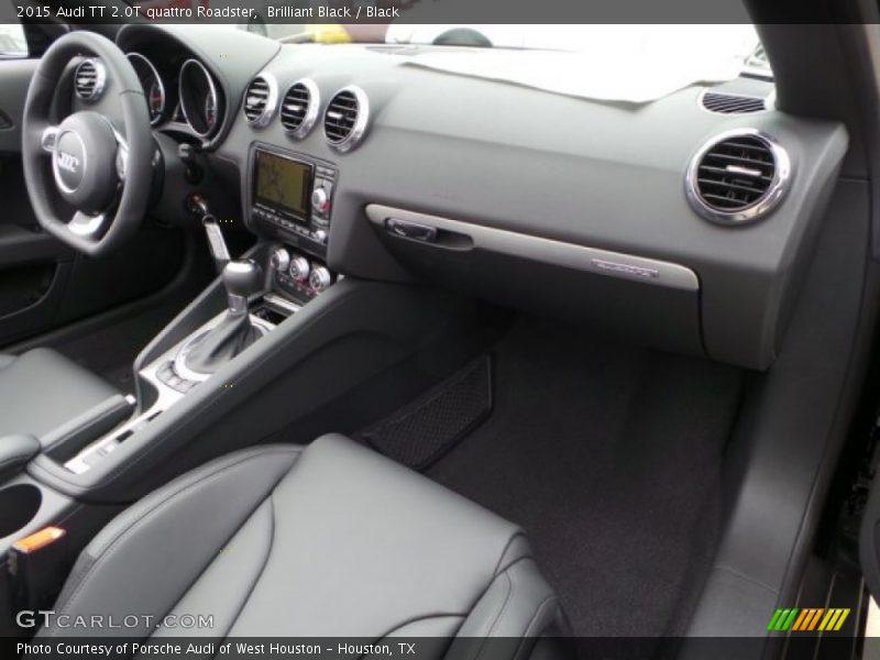 Brilliant Black / Black 2015 Audi TT 2.0T quattro Roadster