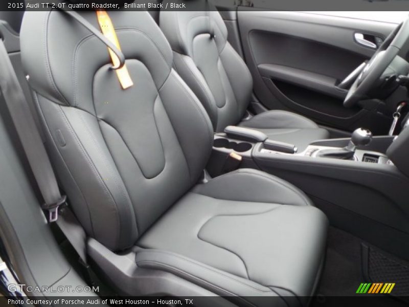 Brilliant Black / Black 2015 Audi TT 2.0T quattro Roadster