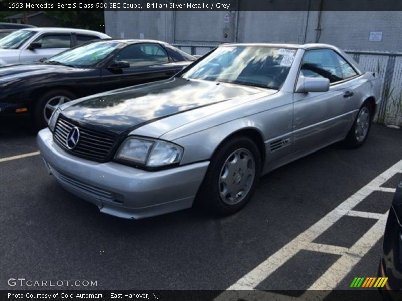 Front 3/4 View of 1993 S Class 600 SEC Coupe